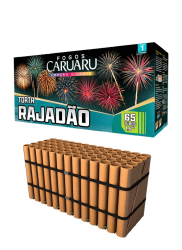 Torta Rajadão 65 tubos 44mm - fogos Caruaru
